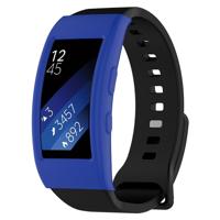 Intelligent draagbaar apparaat Galaxy Gear Fit2/Fit2 Pro R360 horloge beschermhoes (donkerblauw)