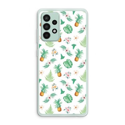 Ananas bladeren: Samsung Galaxy A52s 5G Transparant Hoesje