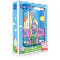 Walkie-talkie en horloge set - KINDERLICENTIE - Peppa Pig - Geschikt voor kinderen vanaf 3 jaar