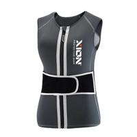 XION Freeride V1 Rugbeschermer Dames Grey L