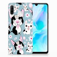 Huawei P30 Lite | TPU Hoesje | Hondjes