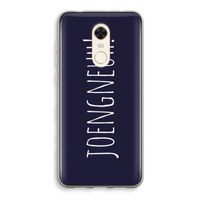 Joengneuh!: Xiaomi Redmi 5 Transparant Hoesje