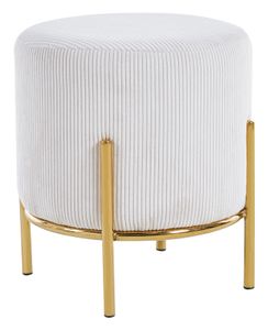 Artistiq Krukje 'Kenni' 35cm, kleur goud / beige