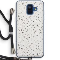 Terrazzo N°14: Samsung Galaxy A6 (2018) Transparant Hoesje met koord