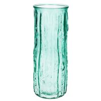 Bellatio Design Bloemenvaas - helder - transparant glas - D10 x H25 cm - Vazen - thumbnail