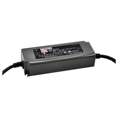 MW Mean Well NPF-60-12 LED-driver, LED-transformator Constante spanning, Constante stroomsterkte 60 W 5 A 7.2 - 12 V/DC Niet dimbaar, PFC-schakeling,