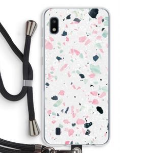 Terrazzo N°3: Samsung Galaxy A10 Transparant Hoesje met koord