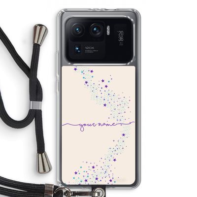 Sterren: Xiaomi Mi 11 Ultra Transparant Hoesje met koord