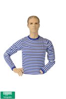 Dorus shirt blauw wit