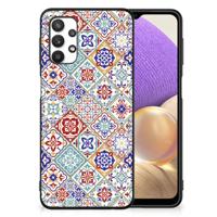 Samsung Galaxy A32 5G Marmeren Print Telefoonhoesje Tiles Color