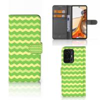 Xiaomi 11T | 11T Pro | Telefoon Hoesje | Waves Green