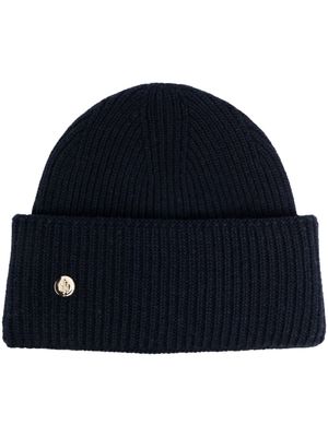 Tommy Hilfiger bonnet à breloque logo - Bleu