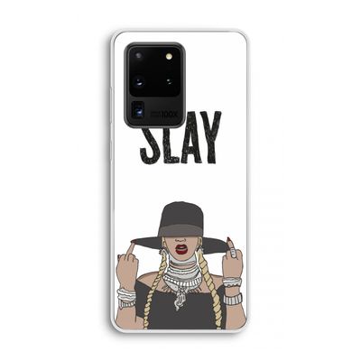 Slay All Day: Samsung Galaxy S20 Ultra Transparant Hoesje