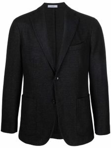 Boglioli blazer boutonné à revers crantés - Gris