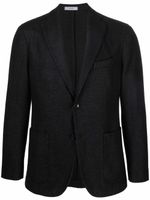 Boglioli blazer boutonné à revers crantés - Gris