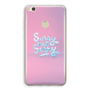 Sorry not sorry: Huawei Ascend P8 Lite (2017) Transparant Hoesje