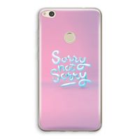 Sorry not sorry: Huawei Ascend P8 Lite (2017) Transparant Hoesje