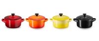 Le Creuset Serveerpan / mini braadpan Signature Vuur en Vlam ø 10 cm / 250 ml - 4 stuks