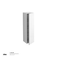 Kolomkast Clou Match Me laag 151cm Hoogglans Wit RAL9016 - thumbnail