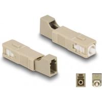 DeLOCK 87942 glasvezeladapter LC/SC 1 stuk(s) Beige