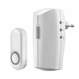 ACDB-8000AC deurbel met draadloze drukknop Klik Aan Klik Uit in elk stopcontact te gebruiken