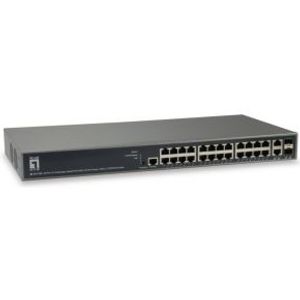 LevelOne GEP-2682 netwerk-switch Managed L3 Gigabit Ethernet (10/100/1000) Power over Ethernet (PoE)