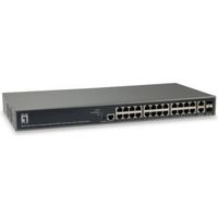 LevelOne GEP-2682 netwerk-switch Managed L3 Gigabit Ethernet (10/100/1000) Power over Ethernet (PoE) - thumbnail
