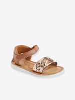 Leren meisjes sandalen kleutercollectie bruin