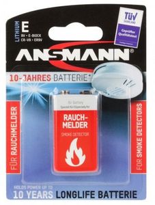 Ansmann 9V Lithium niet-oplaadbare batterij