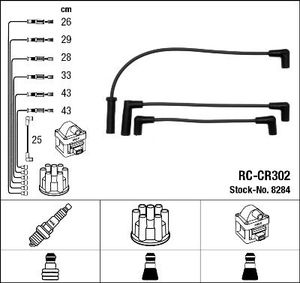 Bougiekabelset RCCR302