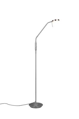 Trio VloerlampMonza 145cm RVS - 423310107