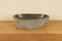 Flussstein Waschbecken RL040310, 54x31x15 cm