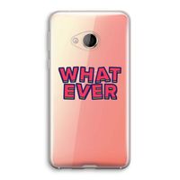 Whatever: HTC U Play Transparant Hoesje