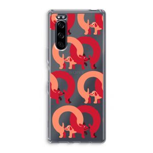 Dogs: Sony Xperia 5 Transparant Hoesje