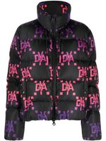 Duvetica doudoune à motif monogrammé - Noir