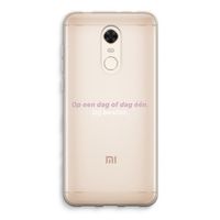gij beslist: Xiaomi Redmi 5 Transparant Hoesje