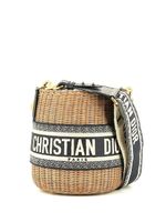 Christian Dior Pre-Owned sac porté épaule Dior en osier pre-owned - Marron - thumbnail