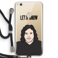 Let It Snow: Huawei Ascend P8 Lite (2017) Transparant Hoesje met koord