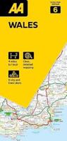 Wegenkaart - landkaart 6 Road Map Britain Wales | AA Publishing