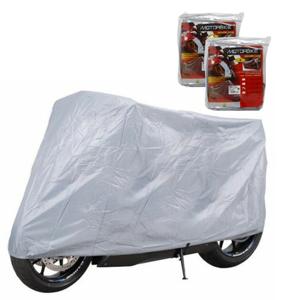 Concorde Beschermhoes - 2x - 230 x 23 x 130 cm - grijs - polyetheen - motor/scooter/fiets