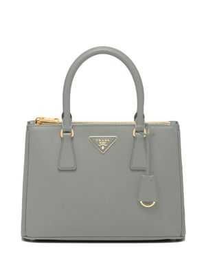 Prada sac à main Galleria médium en cuir - Gris
