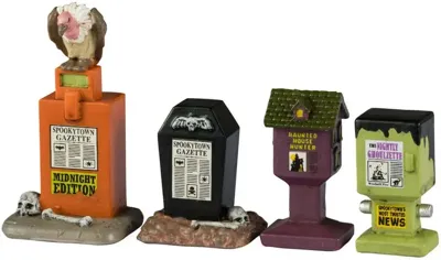 Lemax spookytown gazette s/4 accessoire Spooky Town 2024