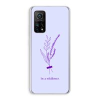 Be a wildflower: Xiaomi Mi 10T 5G Transparant Hoesje