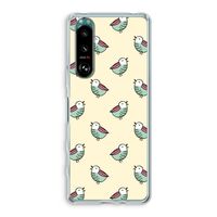 Vogeltjes: Sony Xperia 5 III Transparant Hoesje