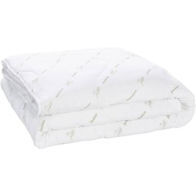 2e Halve Prijs Leen Bakker - Dekbed - 4-seizoenen - 240x200 Cm - Bamboe - Wit