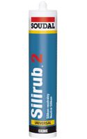 Soudal Silirub 2 | Siliconenkit | Beige | 300 ml - 103978