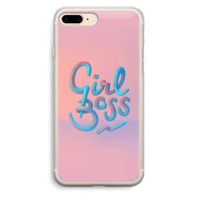 Girl boss: iPhone 7 Plus Transparant Hoesje