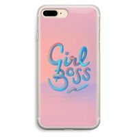Girl boss: iPhone 7 Plus Transparant Hoesje