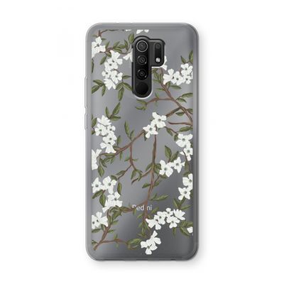 Blossoming spring: Xiaomi Redmi 9 Transparant Hoesje