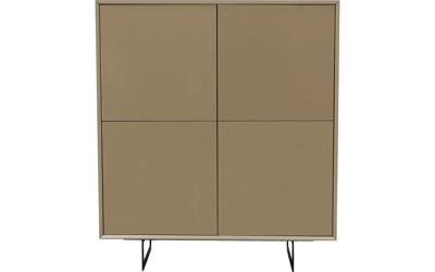 Goossens Basic Opbergkast Vienna, 4 deuren